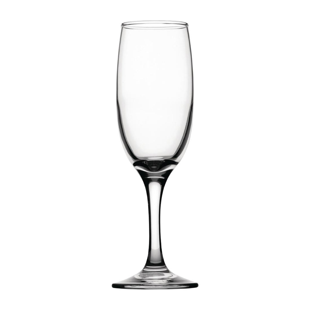 Utopia Pure Glass Champagne Flutes 190ml (Pack of 24) - DY272 Champagne Glasses Utopia   