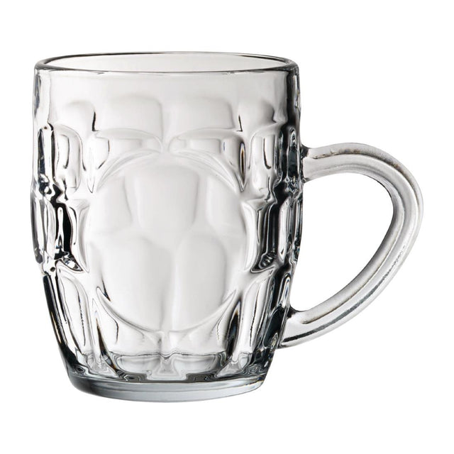 Utopia Dimple Panelled Tankards 290ml (Pack of 36) - DY278 Beer Glasses Utopia   