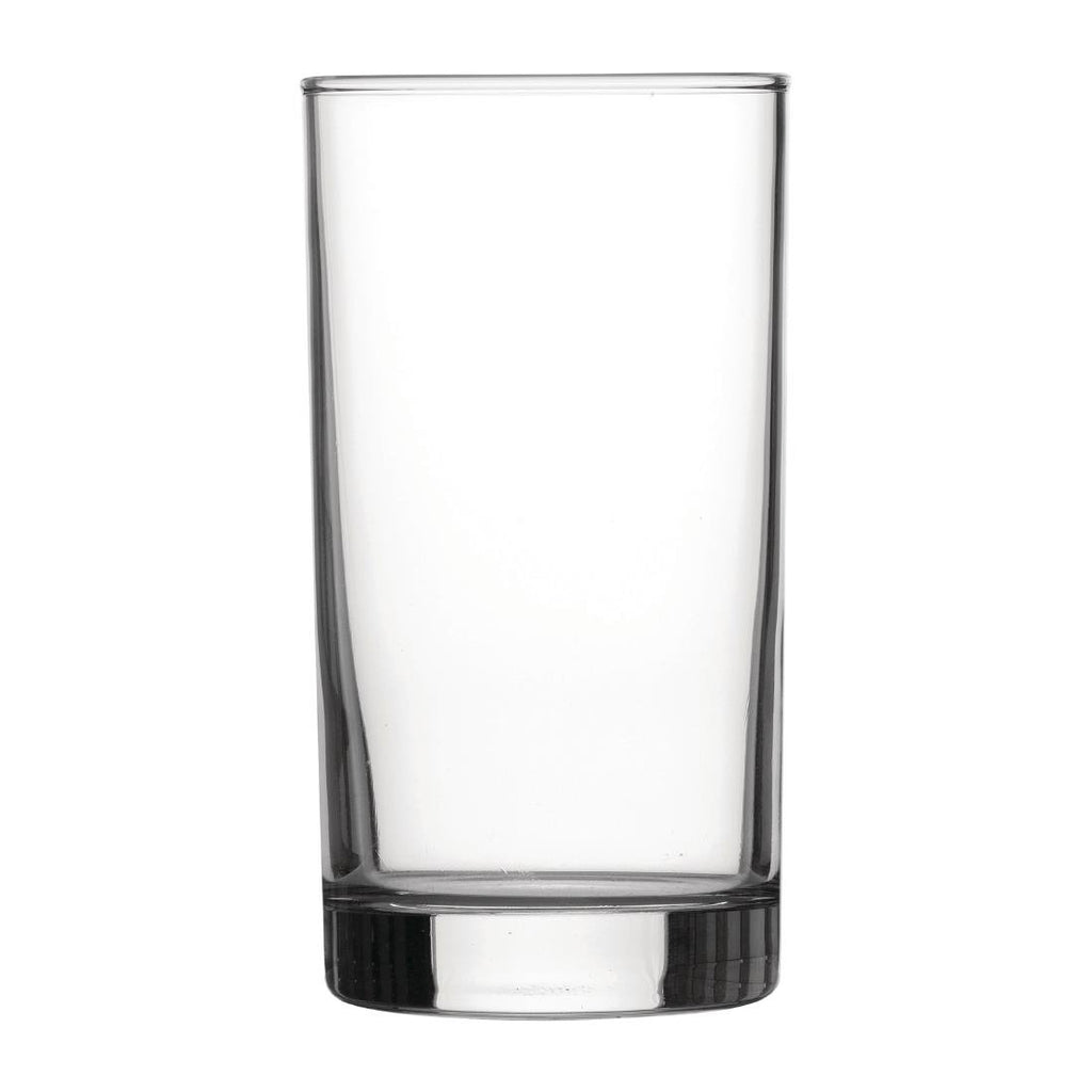 Utopia Nucleated Hi Ball Glasses 280ml CE Marked (Pack of 48) - DY284 Arcoroc Hi Balls and Tumblers Utopia   
