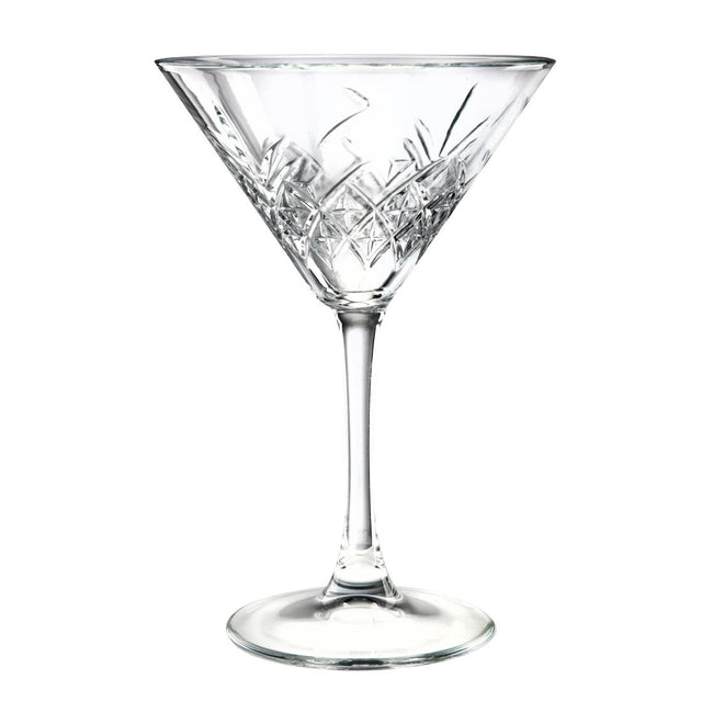 Utopia Timeless Vintage Martini Glasses 230ml (Pack of 12) - DY300 Cocktail Glasses Utopia   