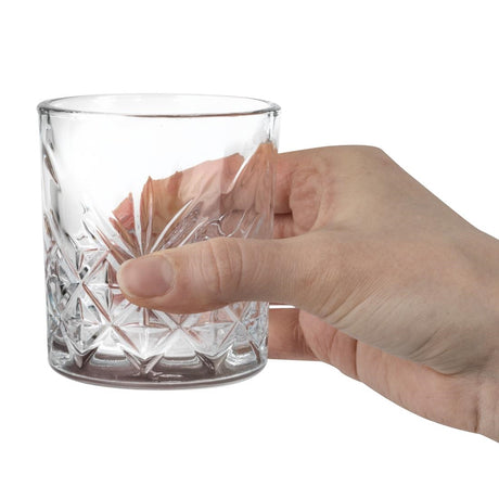 Utopia Timeless Vintage Tumblers 210ml (Pack of 12) - DY306 Utopia Hi Balls and Tumblers Utopia   