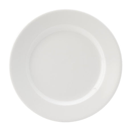 Utopia Titan Winged Plates White 230mm (Pack of 24) - DY343 Plates Utopia