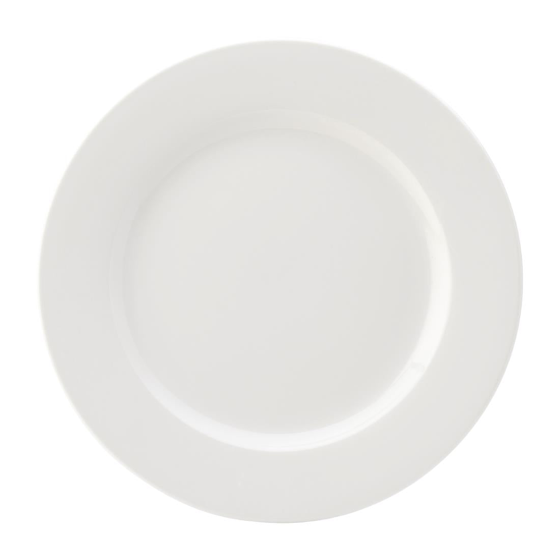 Utopia Titan Winged Plates White 280mm (Pack of 6) - DY345 Plates Utopia