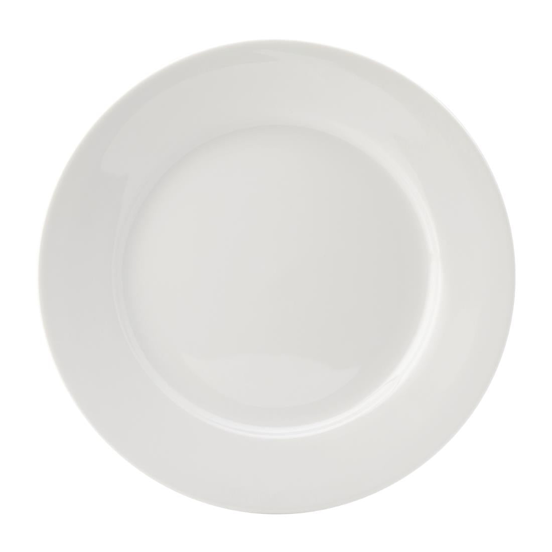 Utopia Titan Winged Plates White 310mm (Pack of 6) - DY346 Plates Utopia