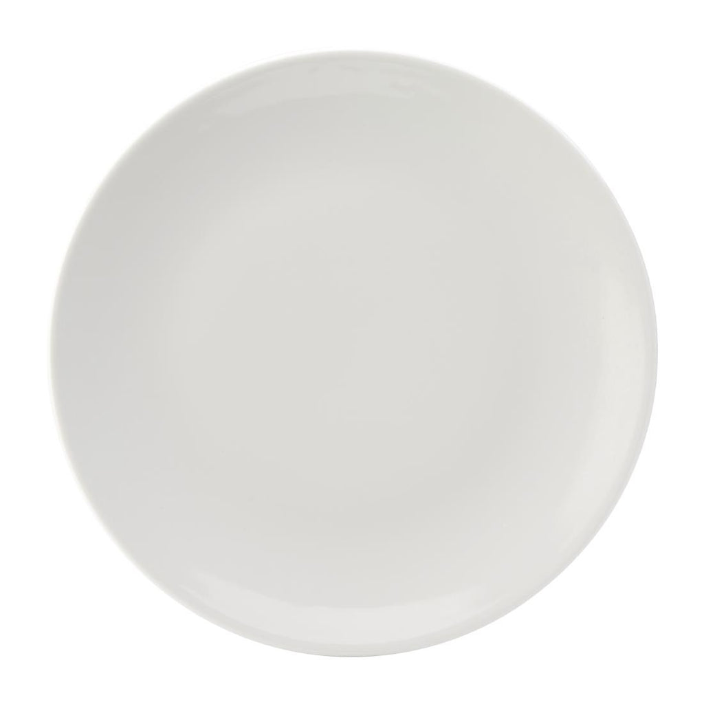 Utopia Titan Coupe Plates White 280mm (Pack of 6) - DY353 Plates Utopia