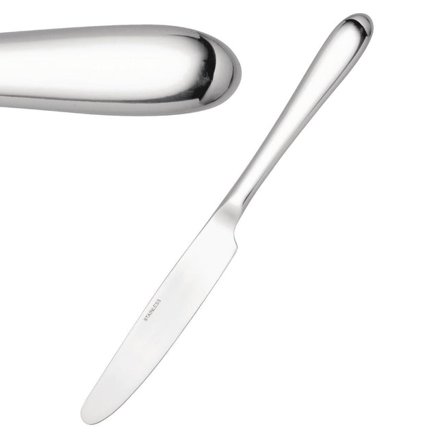 Utopia Manhattan Dessert Knives (Pack of 12) - DY356  Utopia   