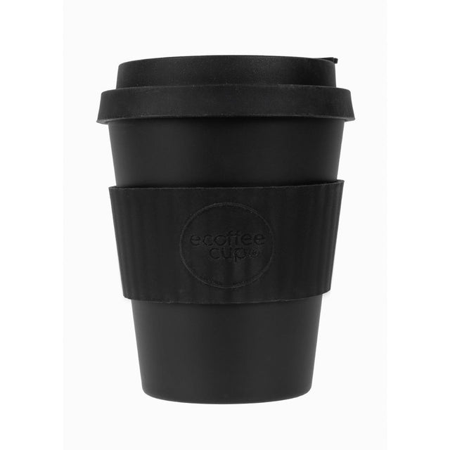 ecoffee cup Reusable Coffee Cup Kerr & Napier Black 12oz - DY487  ecoffee cup   