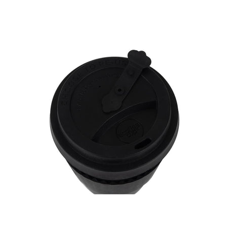 ecoffee cup Reusable Coffee Cup Kerr & Napier Black 12oz - DY487  ecoffee cup   