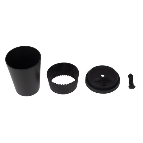 ecoffee cup Reusable Coffee Cup Kerr & Napier Black 12oz - DY487  ecoffee cup   