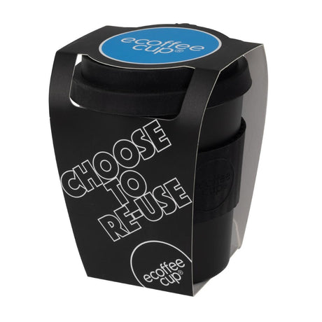 ecoffee cup Reusable Coffee Cup Kerr & Napier Black 12oz - DY487  ecoffee cup   