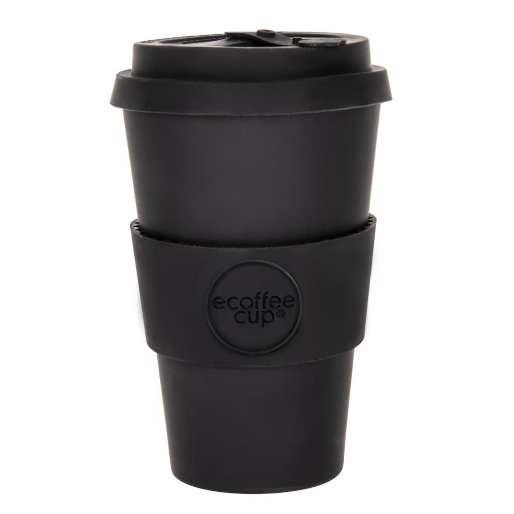 ecoffee Cup Reusable Coffee Cup Kerr & Napier Black 14oz - DY493  ecoffee cup   