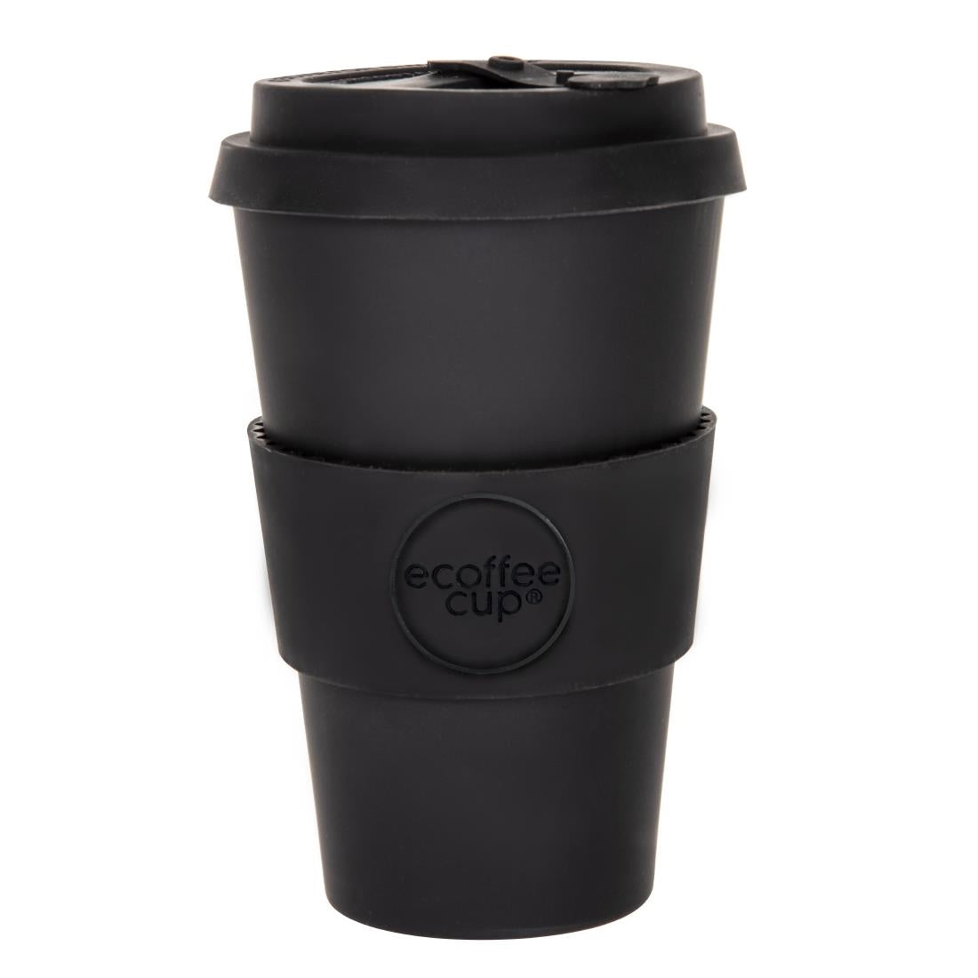 ecoffee Cup Reusable Coffee Cup Kerr & Napier Black 14oz - DY493  ecoffee cup   