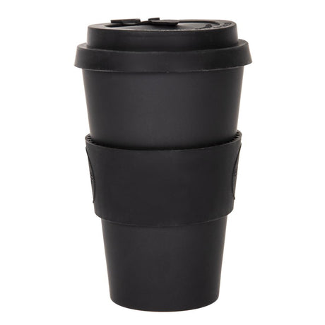 ecoffee Cup Reusable Coffee Cup Kerr & Napier Black 14oz - DY493  ecoffee cup   