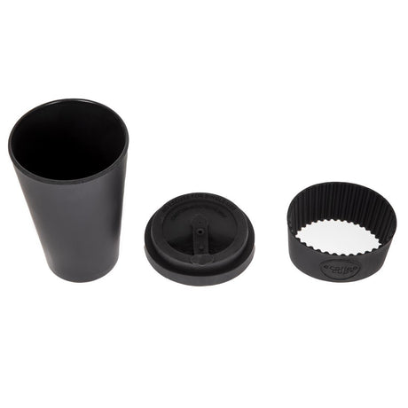 ecoffee Cup Reusable Coffee Cup Kerr & Napier Black 14oz - DY493  ecoffee cup   