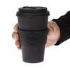 ecoffee Cup Reusable Coffee Cup Kerr & Napier Black 14oz - DY493  ecoffee cup   
