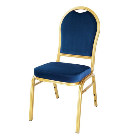 Bolero Regal Banquet Chairs Sapphire (Pack of 4) - DY696  Bolero   
