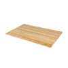 Bolero Pre-drilled Rectangular Tabletop Natural 1100 x 700mm - DY727 Wood Effect Table Tops Bolero   