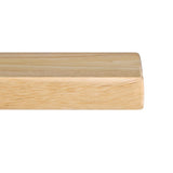 Bolero Pre-drilled Rectangular Tabletop Natural 1100 x 700mm - DY727 Wood Effect Table Tops Bolero   