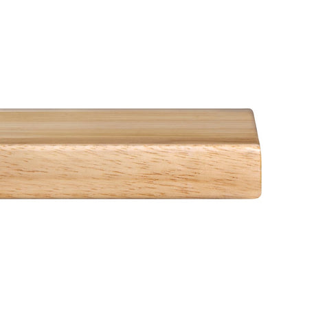 Bolero Pre-drilled Square Table Top Natural 700mm - DY737 Wood Effect Table Tops Bolero   