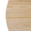 Bolero Pre-drilled Round Tabletop Natural 600mm - DY738 Wood Effect Table Tops Bolero   