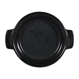 Churchill Black Igneous Stoneware Individual Dish 140mm (Pack of 6) - DY785 Churchill Art de Cuisine Churchill   