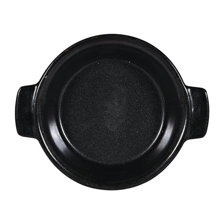 Churchill Black Igneous Stoneware Individual Dish 120mm (Pack of 6) - DY786 Churchill Art de Cuisine Churchill   