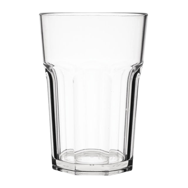 Olympia Kristallon Orleans Tumblers 390ml (Pack of 12) - DY790 Plastic Drinkware Olympia   