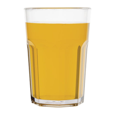 Olympia Kristallon Orleans Tumblers 390ml (Pack of 12) - DY790 Plastic Drinkware Olympia   