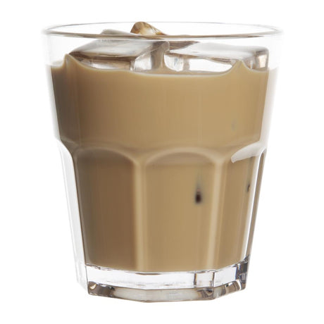Olympia Kristallon Orleans Rocks Tumblers 250ml (Pack of 12) - DY792 Plastic Drinkware Olympia   