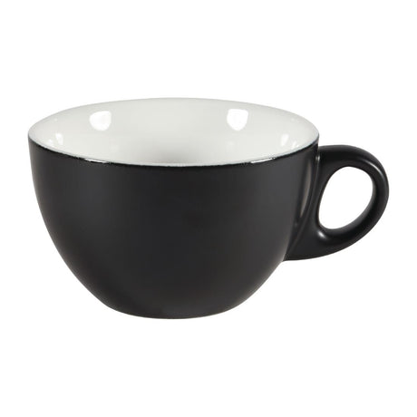 Churchill Menu Shades Ash Cappuccino Cups 12oz 355ml (Pack of 6) - DY814 Cups and Mugs Churchill