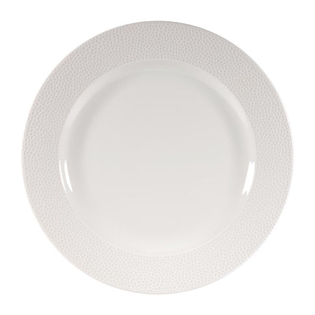 Churchill Isla Footed Plate White 276mm (Pack of 12) - DY832 Plates Churchill