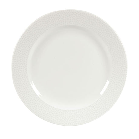 Churchill Isla Footed Plate White 261mm (Pack of 12) - DY833 Plates Churchill