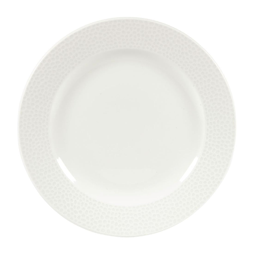 Churchill Isla Plate White 210mm (Pack of 12) - DY835 Plates Churchill