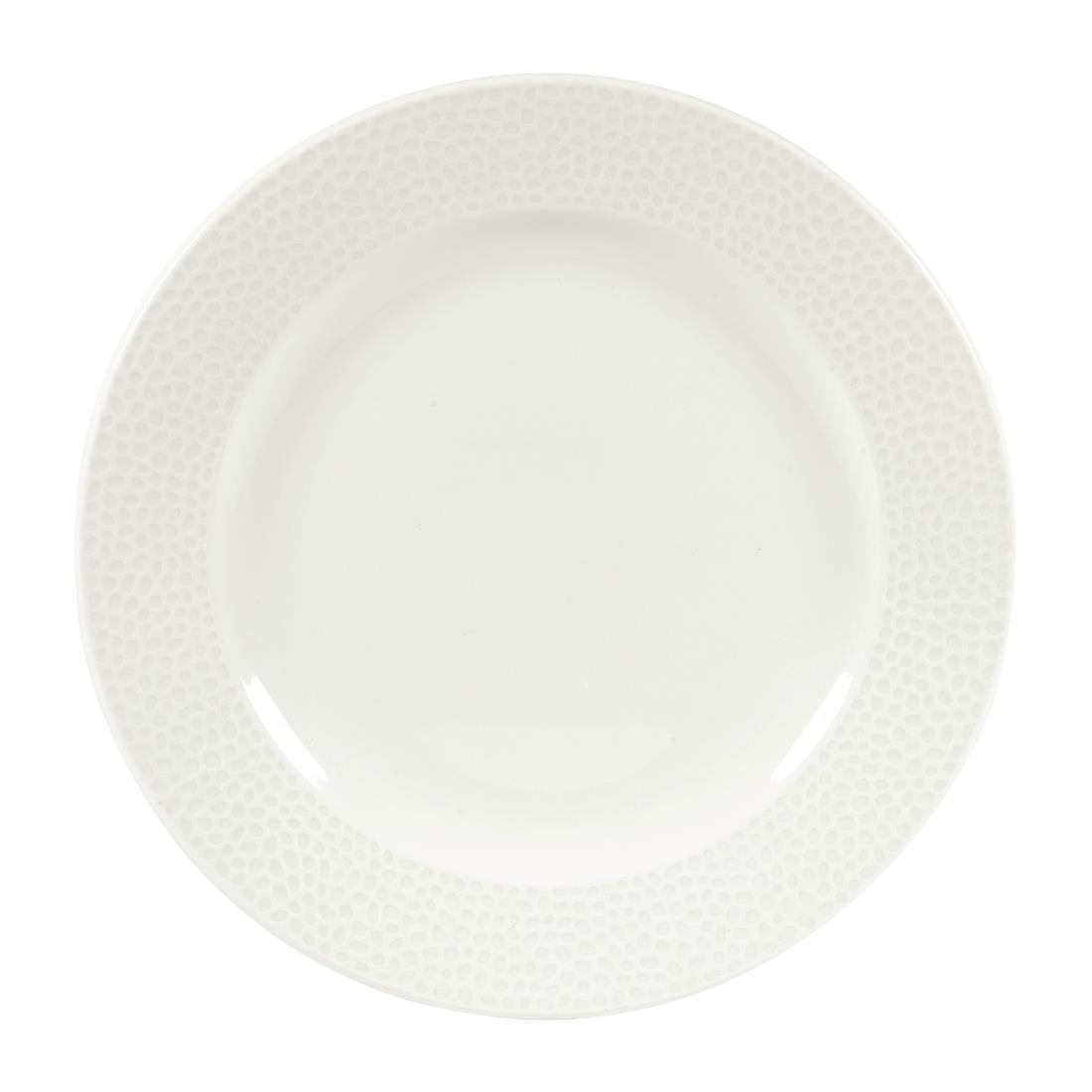 Churchill Isla Plate White 210mm (Pack of 12) - DY835 Plates Churchill