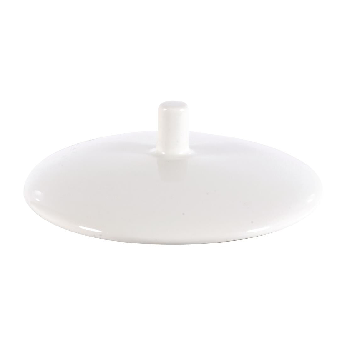 Churchill Isla Beverage Pot Replacement Lid White (Pack of 6) - DY851 Churchill Super Vitrified Churchill   