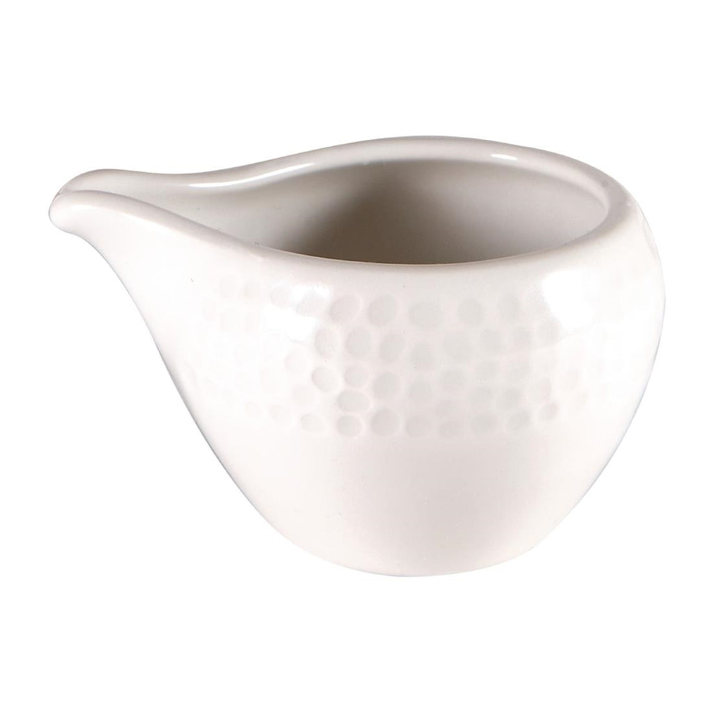 Churchill Isla Jug White 56ml 2oz (Pack of 12) - DY854 Churchill Super Vitrified Churchill   