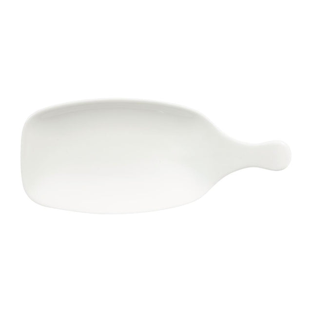 Churchill Bit on the Side Handled Paddle White 284mm (Pack of 6) - DY857 Churchill Super Vitrified Churchill   