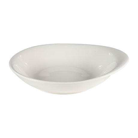 Churchill Bit on the Side Round Dish White 185mm (Pack of 12) - DY859 Churchill Super Vitrified Churchill   