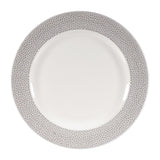 Churchill Isla Footed Plate Shale Grey 276mm (Pack of 12) - DY861 Plates Churchill