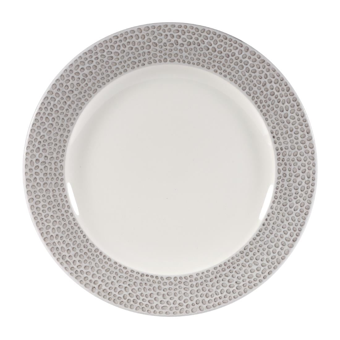 Churchill Isla Plate Shale Grey 210mm (Pack of 12) - DY862 Plates Churchill