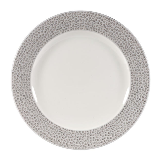 Churchill Isla Plate Shale Grey 210mm (Pack of 12) - DY862 Plates Churchill
