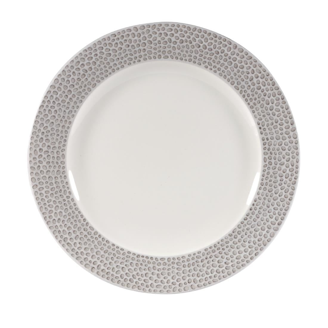 Churchill Isla Plate Shale Grey 170mm (Pack of 12) - DY863 Plates Churchill
