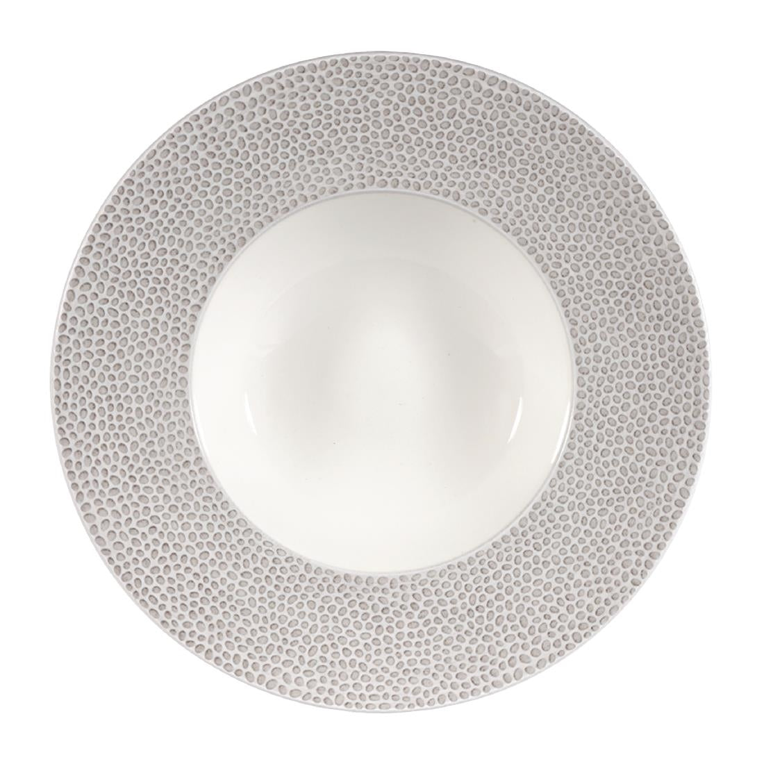 Churchill Isla Wide Rim Bowl Shale Grey 280mm (Pack of 12) - DY864 Bowls Churchill