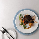 Churchill Isla Rimmed Soup White 249mm (Pack of 12) - DY839 Churchill Super Vitrified Churchill   