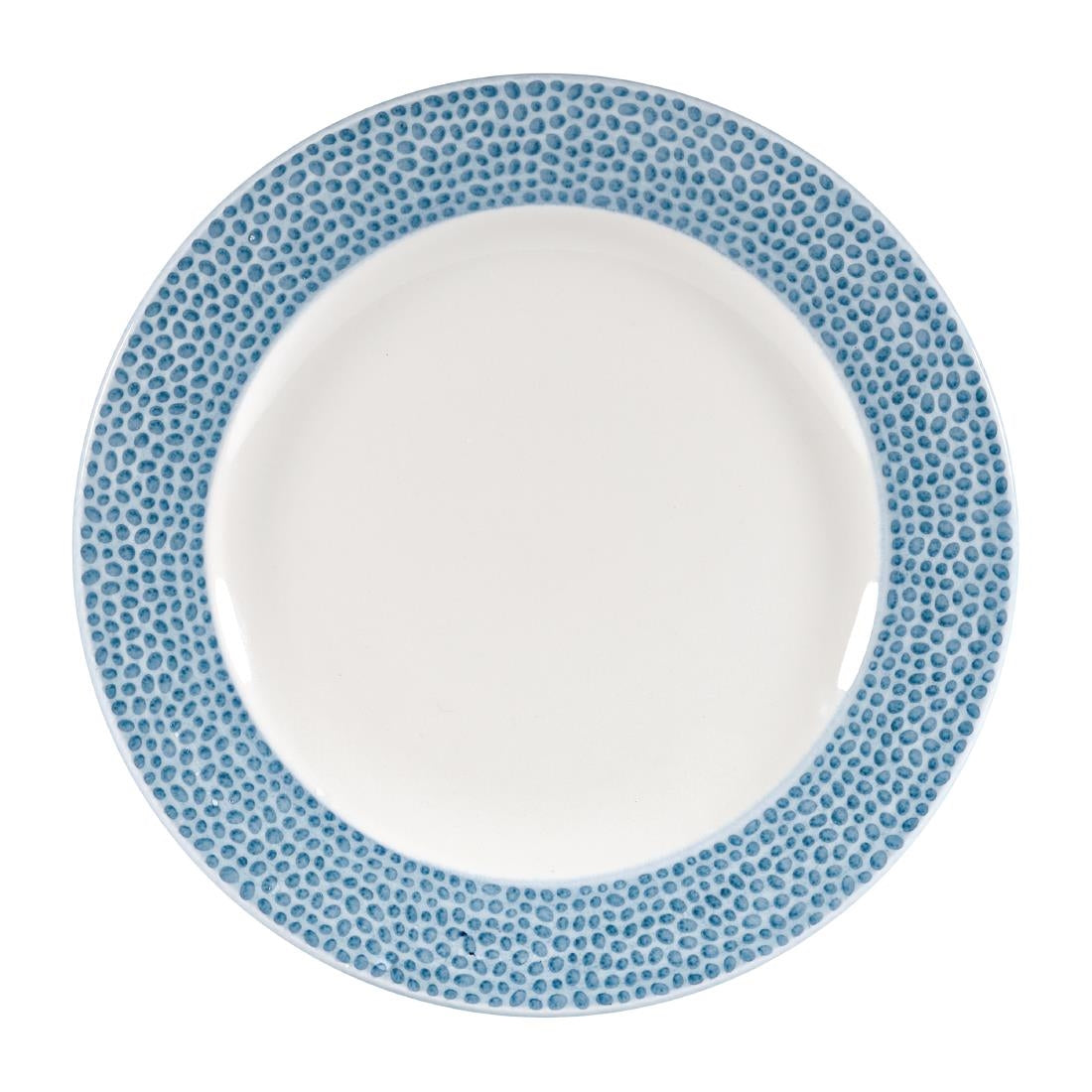 Churchill Isla Plate Ocean Blue 210mm (Pack of 12) - DY868 Plates Churchill