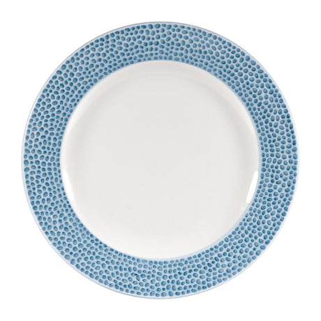 Churchill Isla Plate Ocean Blue 210mm (Pack of 12) - DY868 Plates Churchill