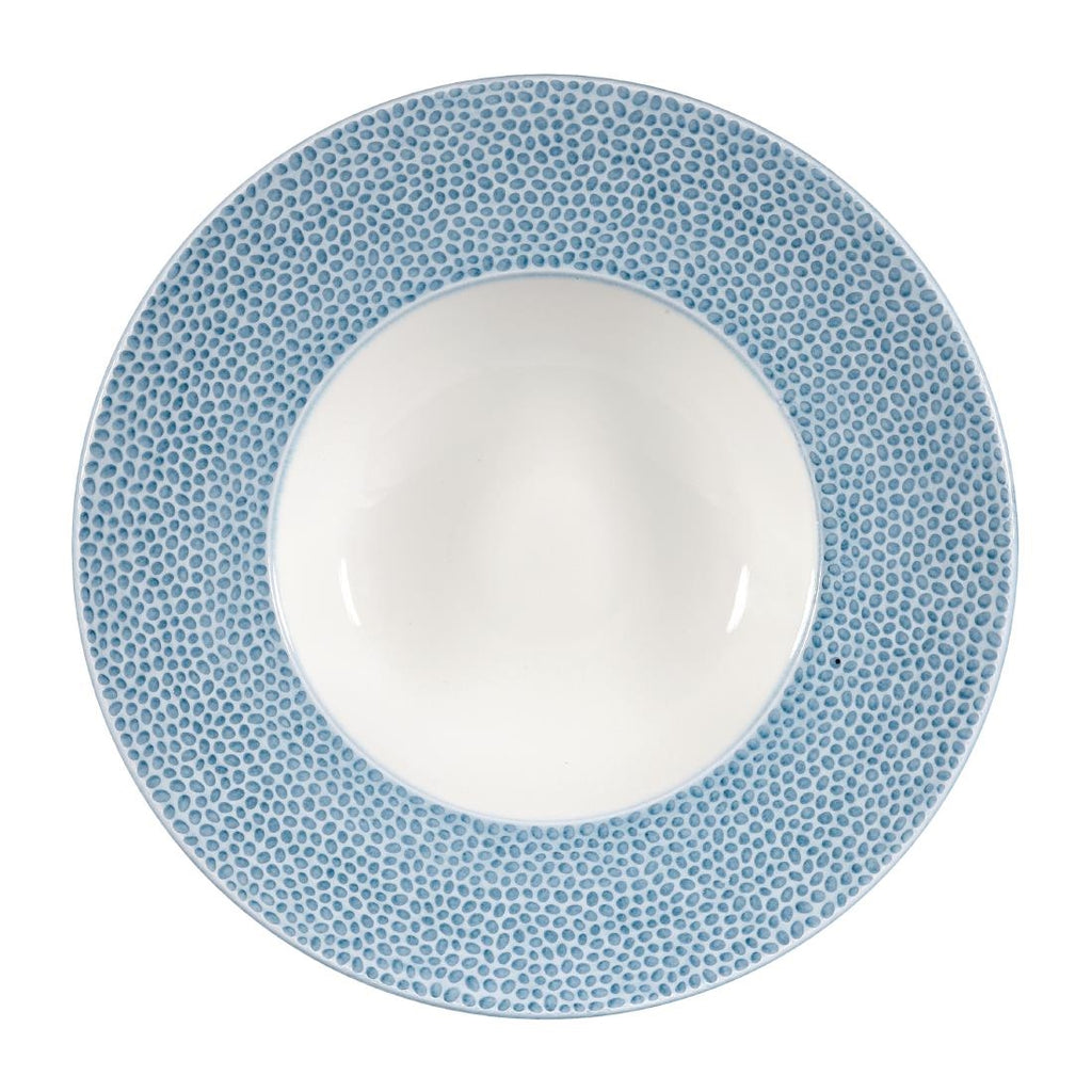 Churchill Isla Wide Rim Bowl Ocean Blue 240mm (Pack of 12) - DY871 Bowls Churchill
