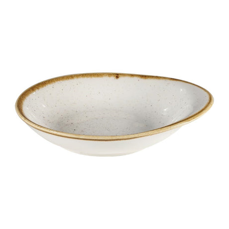 Churchill Stonecast Round Dishes Barley White 185mm (Pack of 12) - DY873 Churchill Super Vitrified Churchill   