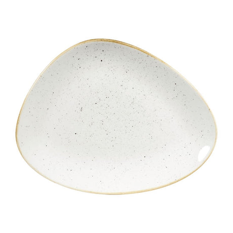 Churchill Stonecast Triangular Plates Barley White 265mm (Pack of 12) - DY874 Plates Churchill