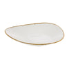 Churchill Stonecast Triangular Shallow Bowls Barley White 272mm - DY878 Bowls Churchill